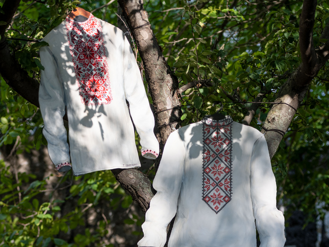 Wyschywankas im Baum